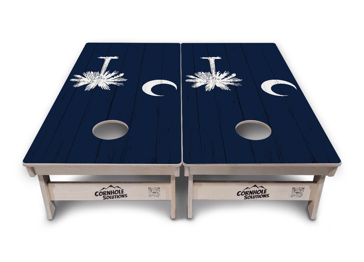 South Carolina Flag Cornhole Boards – Tournament Series