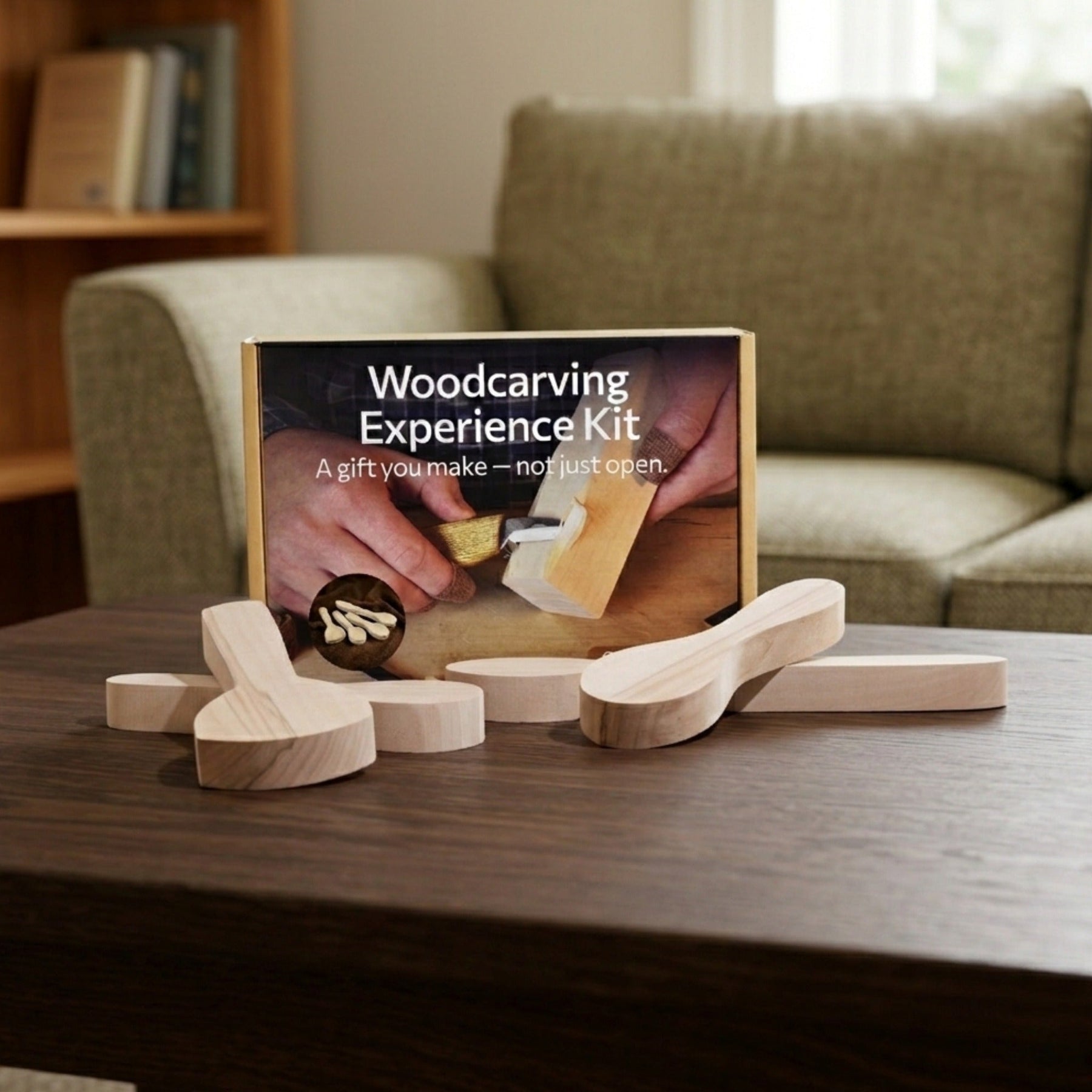 Spoon Carving Kit – Beginner-Friendly Wood Carving Tools & Spoon Blanks