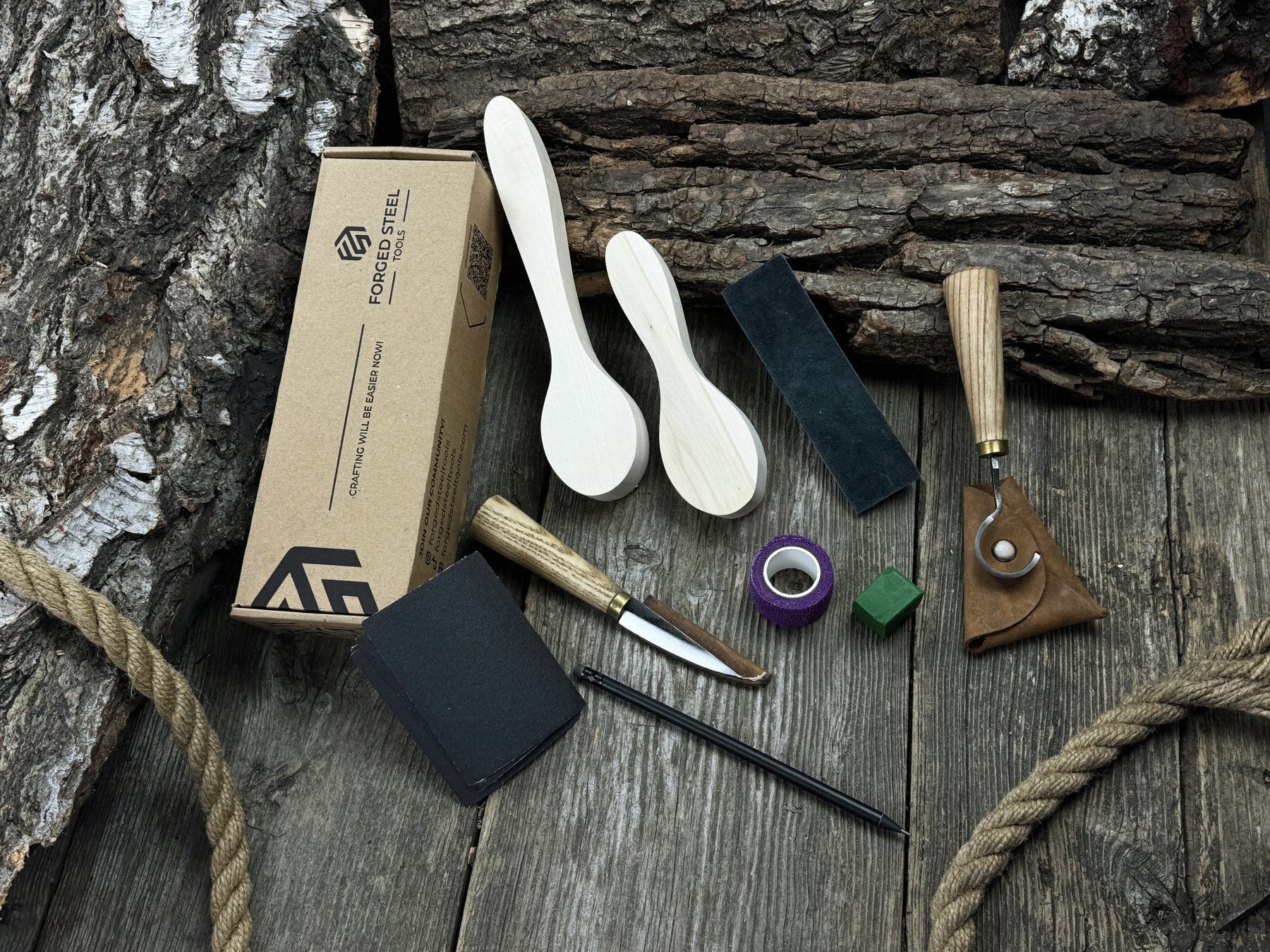 Spoon Carving Kit – Everything You Need to Start Carving Spoons at Home