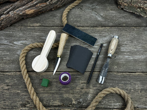 Spoon Carving Kit – Starter Carving Set for Hobbyists, Teens, Adults & Beginners