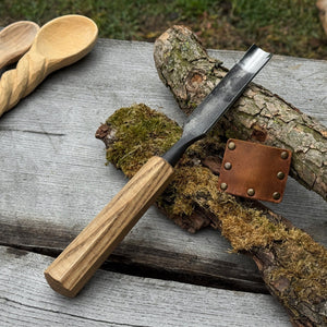 Straight Carving Gouge, 20 - 40 mm (0.8 - 1.6 inches)