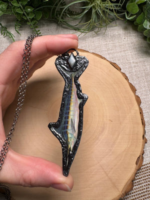 Swordfish and Shell Necklace