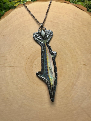 Swordfish and Shell Necklace