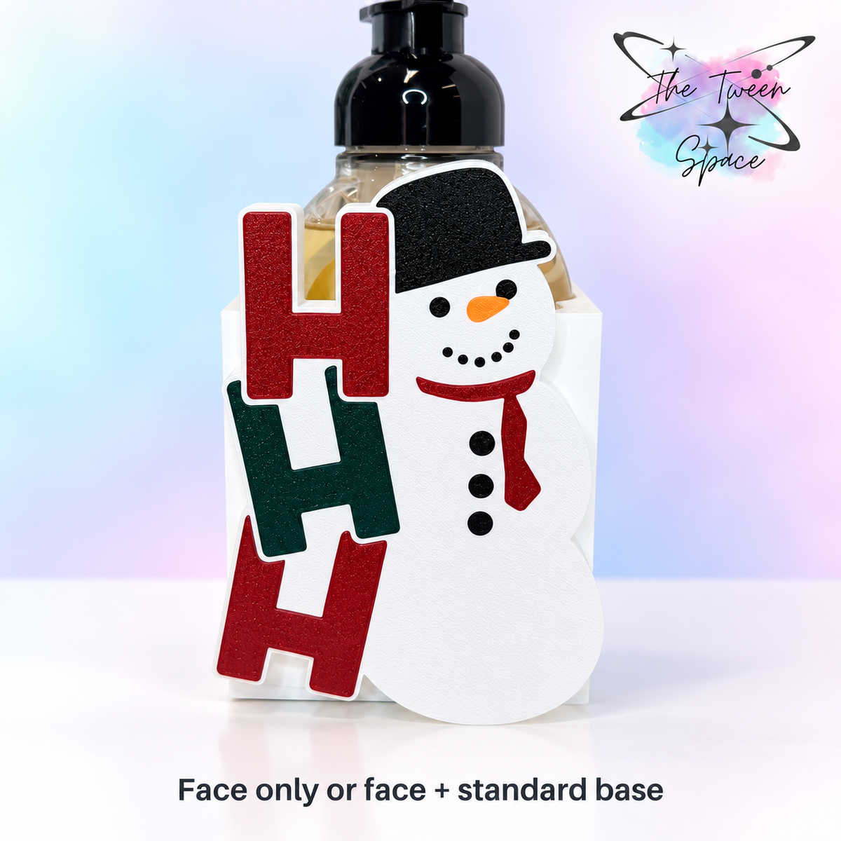Ho Ho Ho Snowman Interchangeable Face by The Tween Space