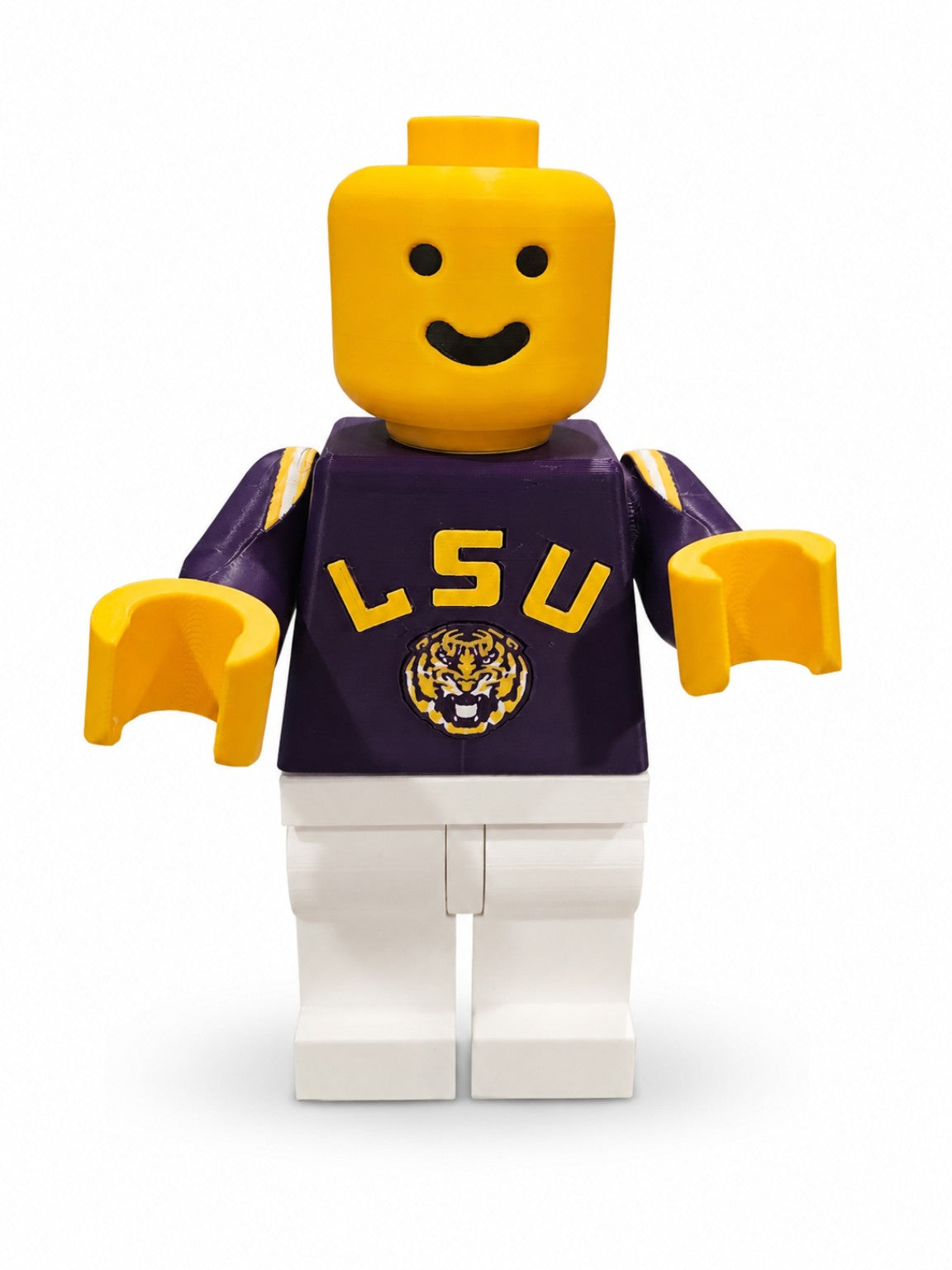 The Tween Space LSU Brickman 12 inch college themed wholesale gift figure