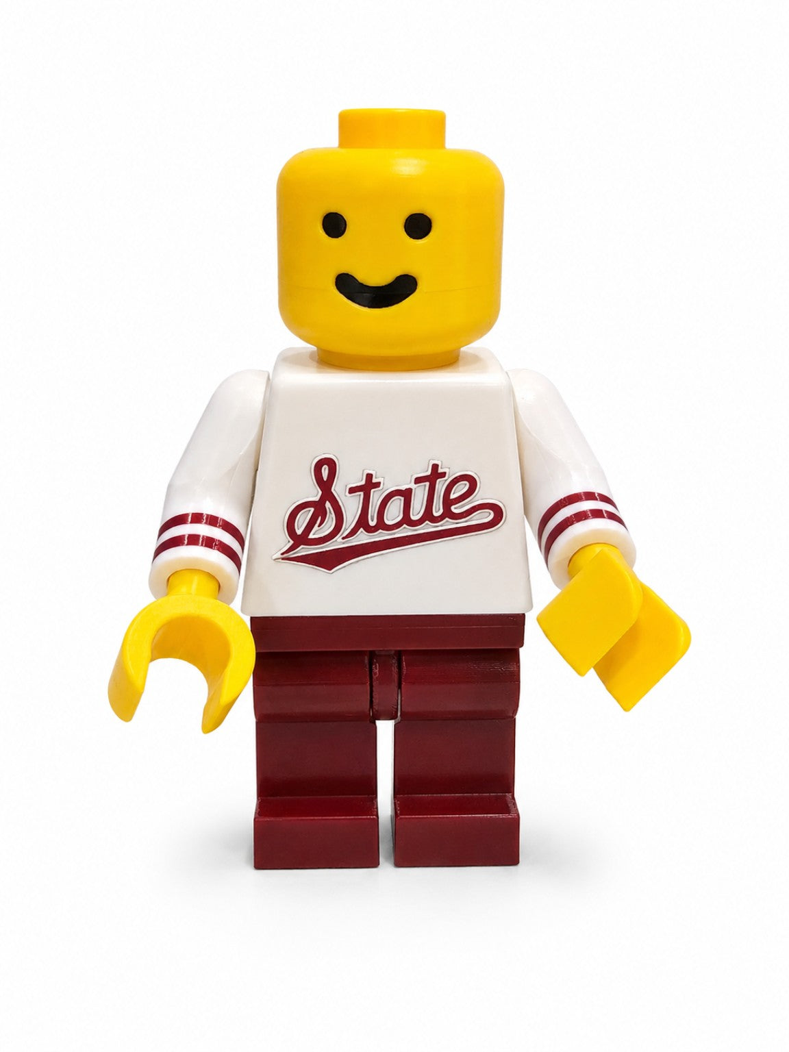 The Tween Space Mississippi State Brickman 12 inch college themed wholesale gift figure