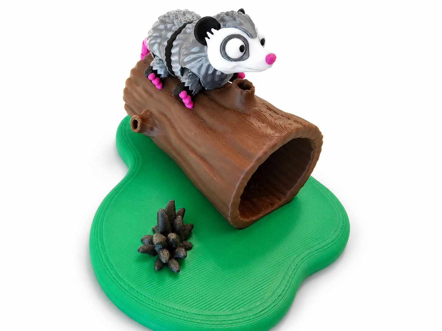 3D Printed Opossum Play Set by The Tween Space, paper gift detail photo 2