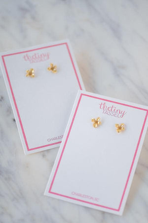 The Gable Flower Stud Earring