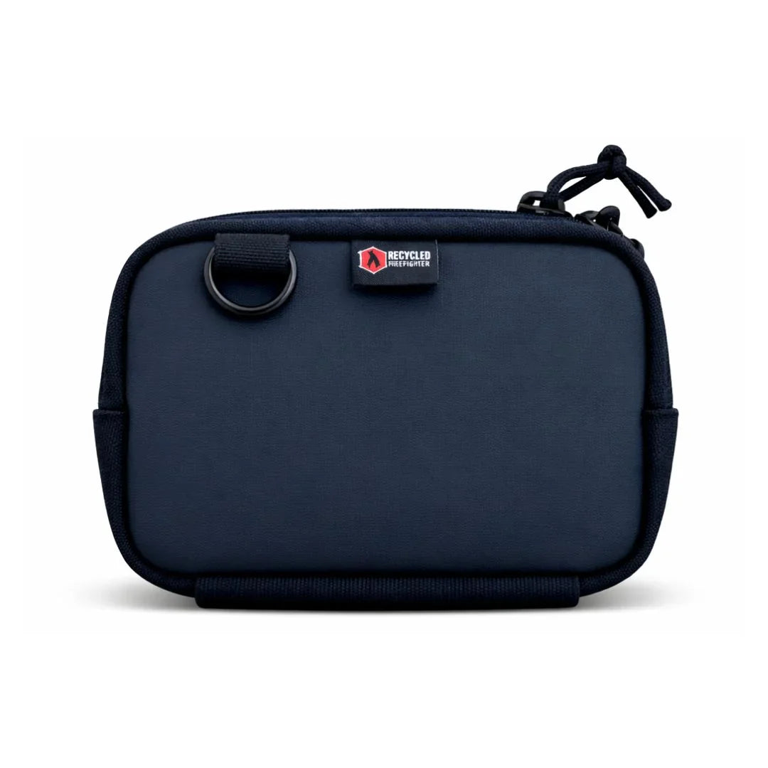 TrailHound Fanny Pack - Boot Leather Edition by Recycled Firefighter, handmade leather goods detail photo 2