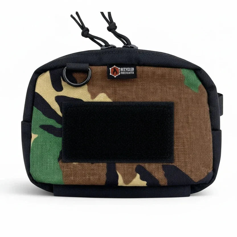 TrailHound Fanny Pack - Cordura Edition by Recycled Firefighter, handmade leather goods detail photo 16