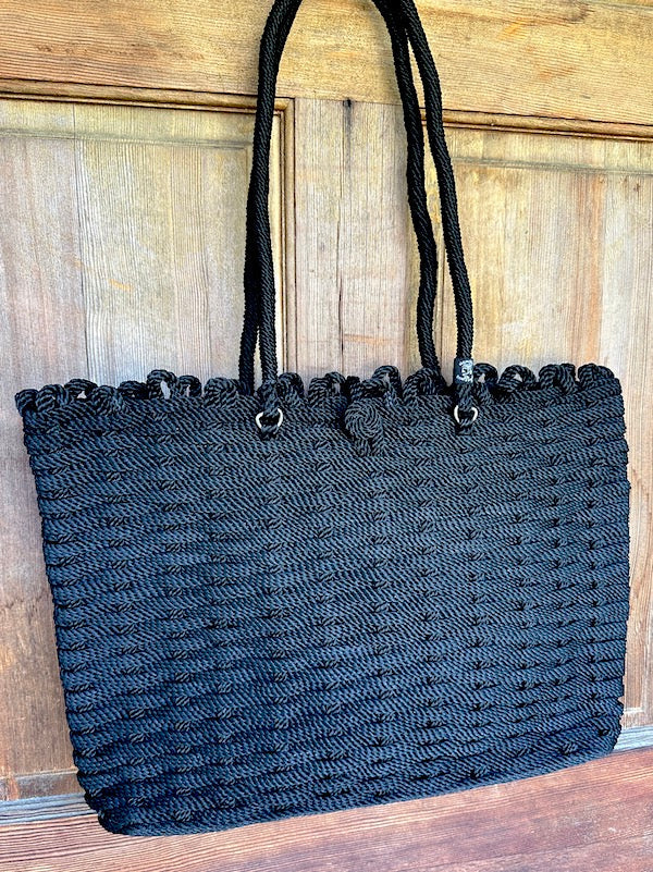 Travel Bag handwoven rope bag by Nomadic State of Mind, view 22