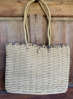 Travel Bag handwoven rope bag by Nomadic State of Mind, view 18