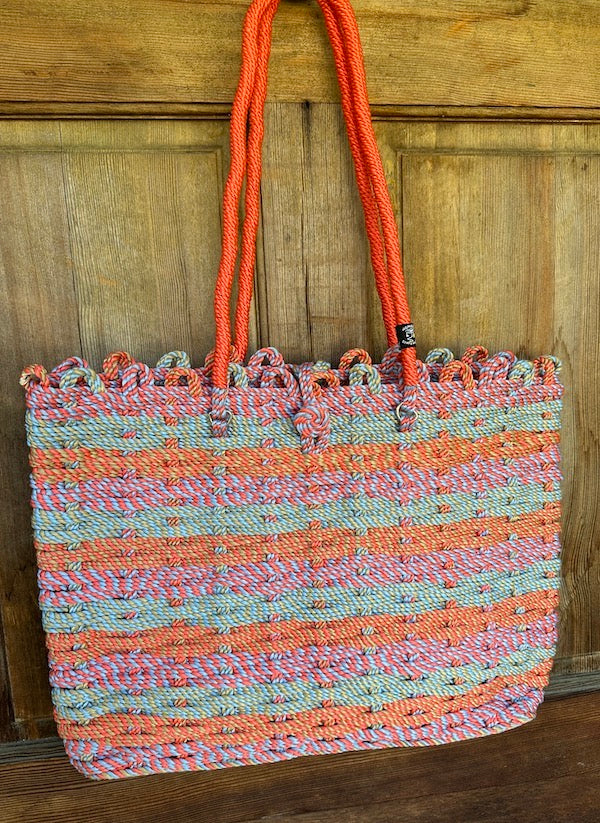 Travel Bag handwoven rope bag by Nomadic State of Mind, view 14