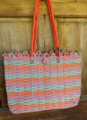 Travel Bag handwoven rope bag by Nomadic State of Mind, view 14