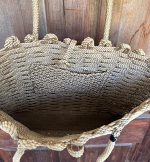 Travel Bag handwoven rope bag by Nomadic State of Mind, view 12
