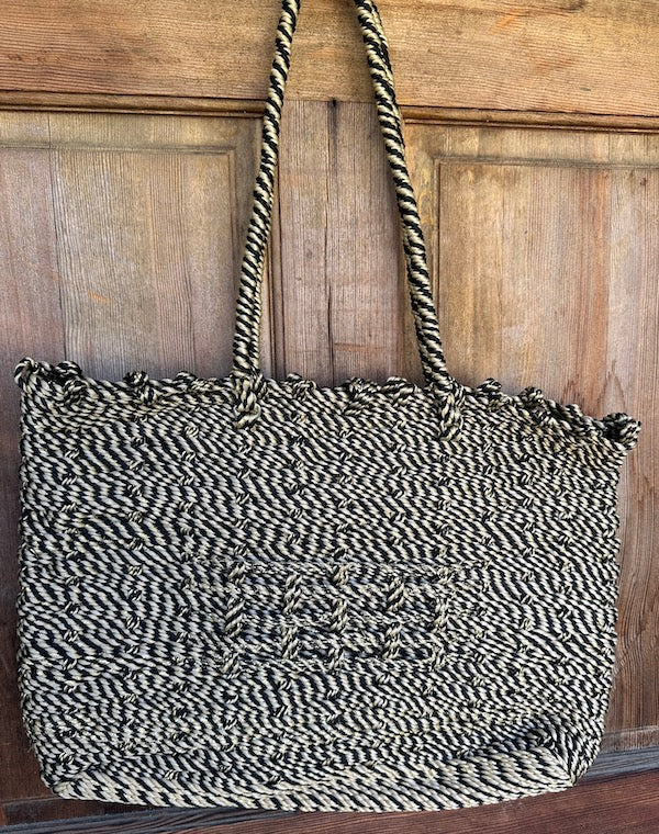 Travel Bag handwoven rope bag by Nomadic State of Mind, view 9