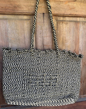 Travel Bag handwoven rope bag by Nomadic State of Mind, view 9
