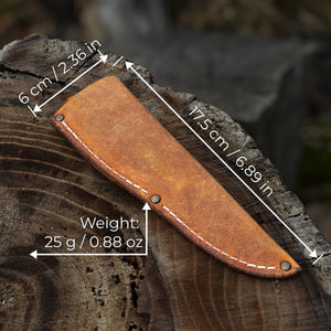 Universal Leather Knife Sheath For Fixed Knife