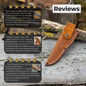 Universal Leather Knife Sheath For Fixed Knife