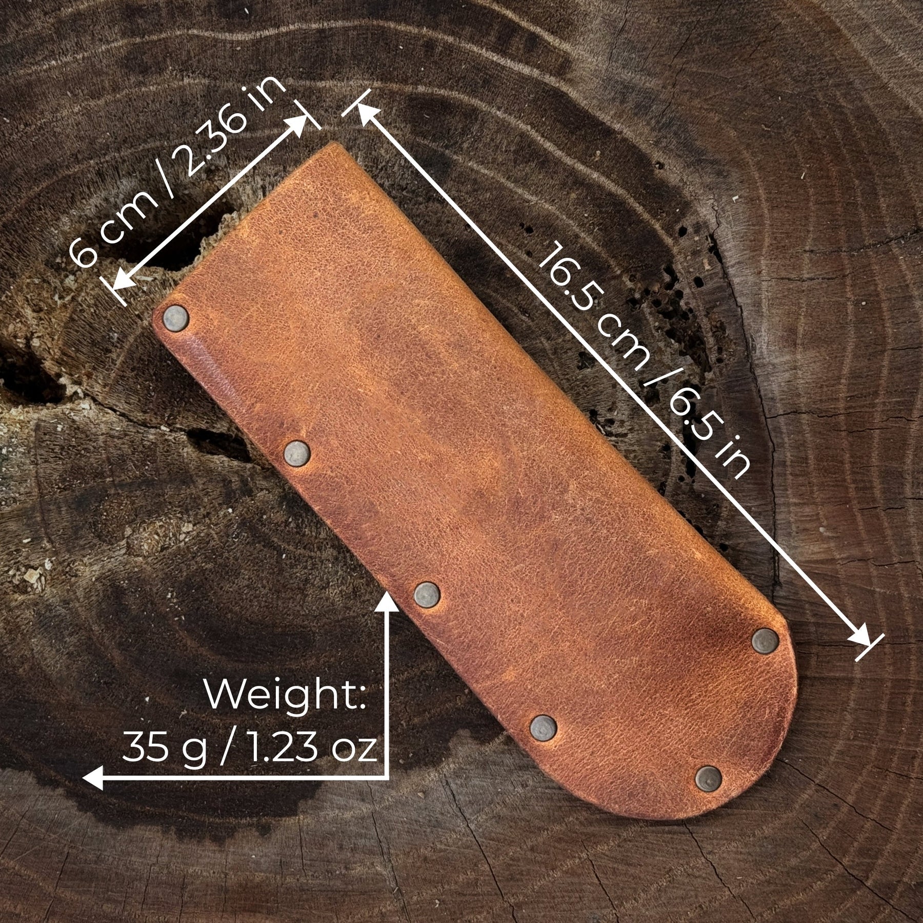 Universal Leather Sheath for Knives