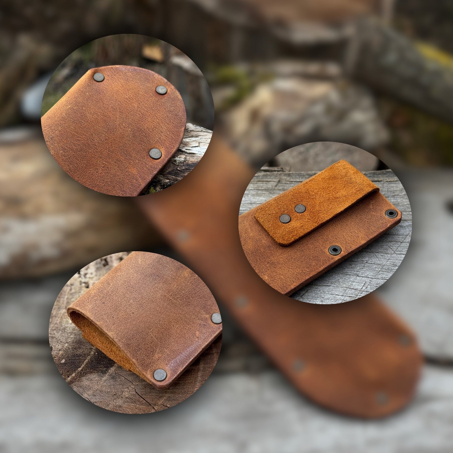 Universal Leather Sheath for Knives