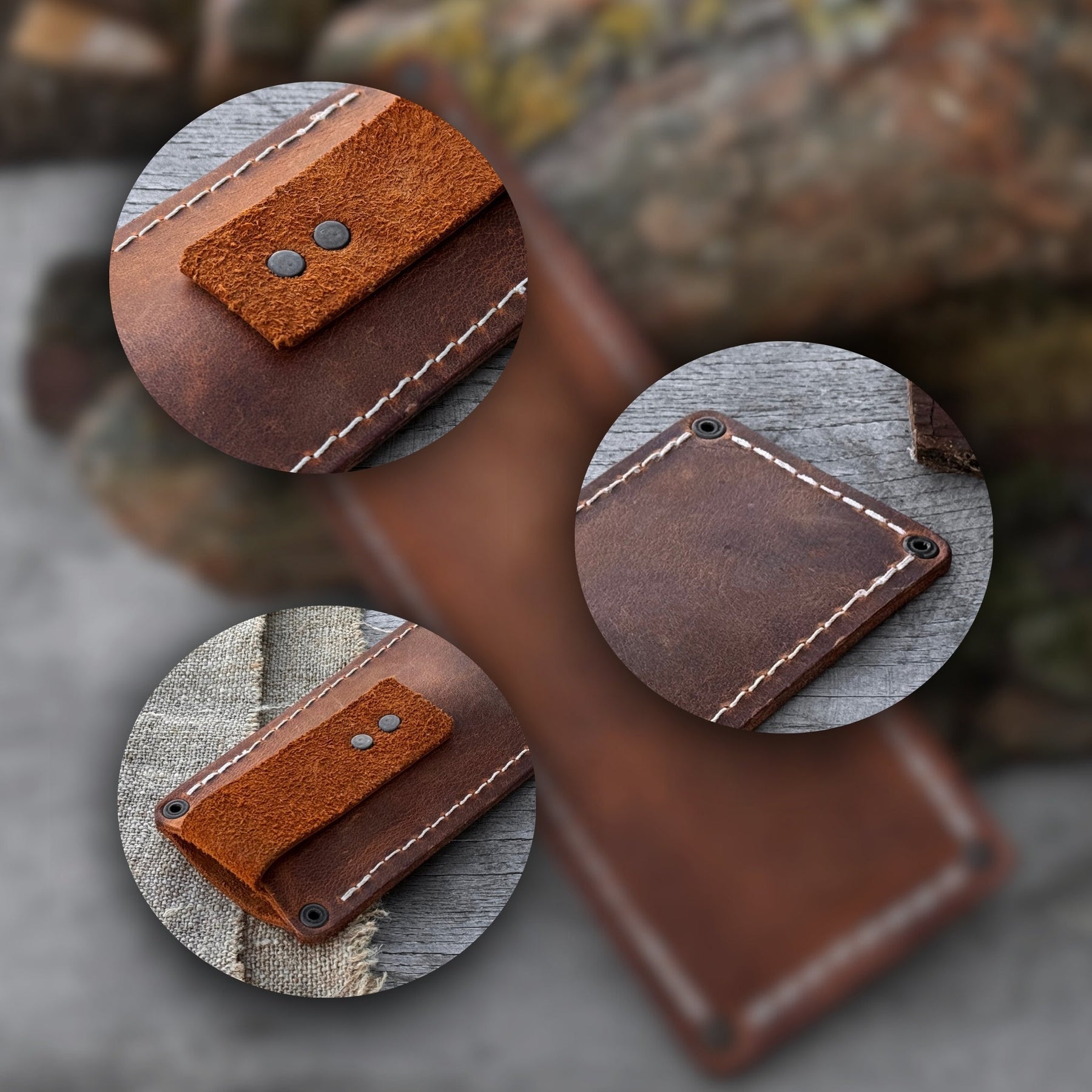 Universal Leather Sheath for Small Knives