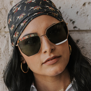 Venice - Metal & Wood Sunglasses