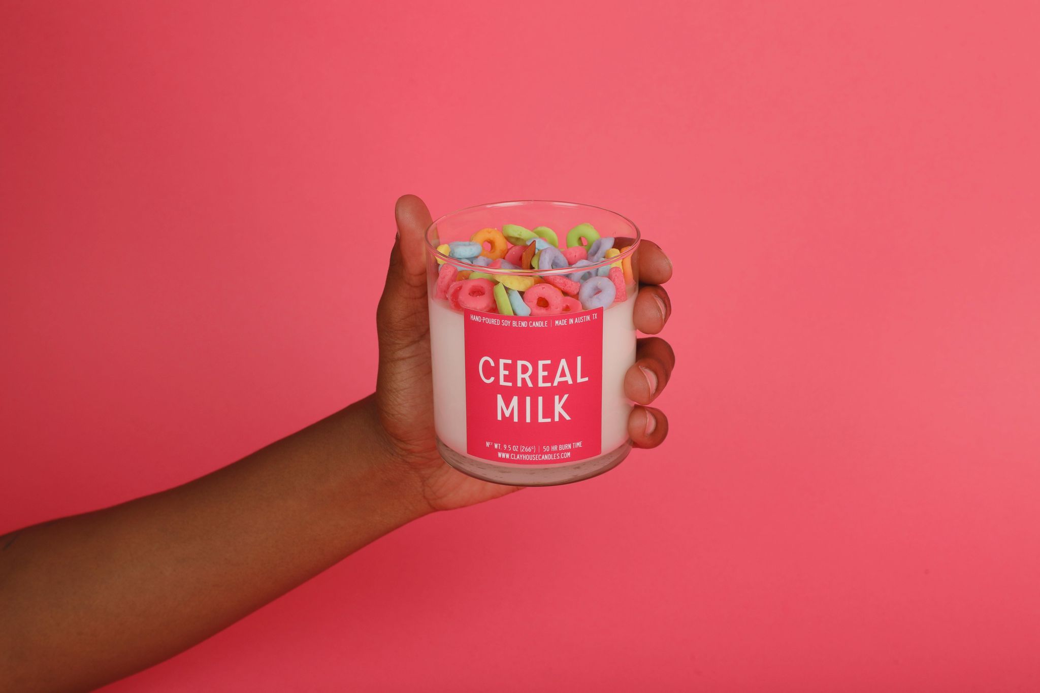 Cereal Milk Container Candle by Clay House Candles image 2