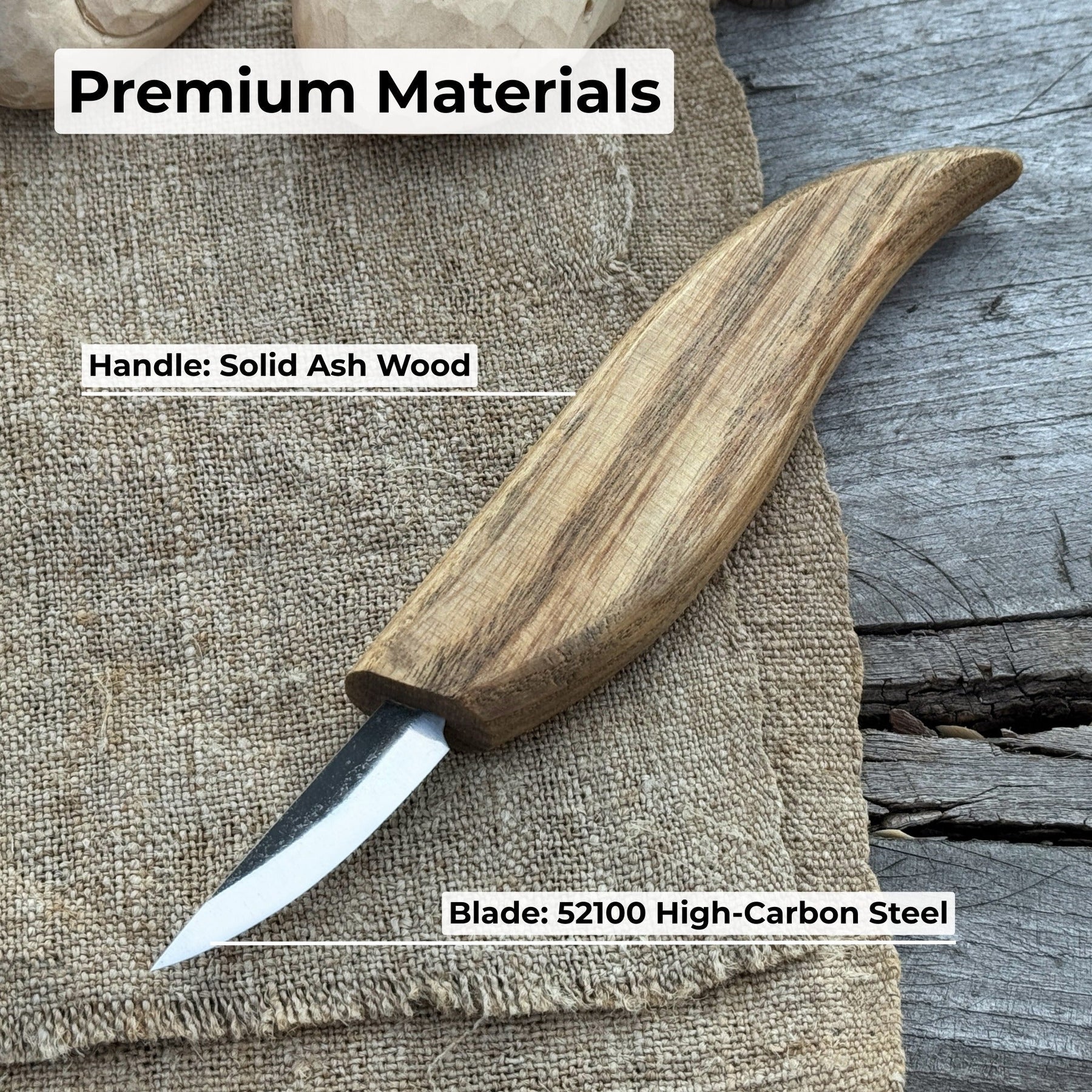 Whittling Knife for Wood Carving, 4.5 cm (1.77 inches)