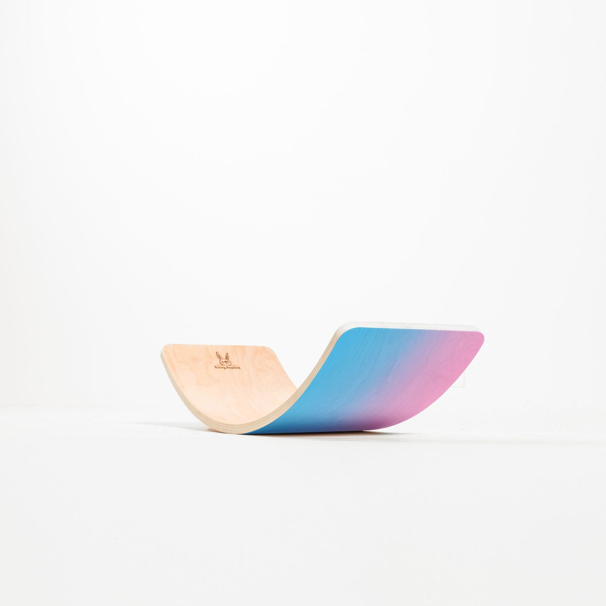 Wobble Board by Bunny Hopkins, handcrafted wooden activity toy product and lifestyle photo 34