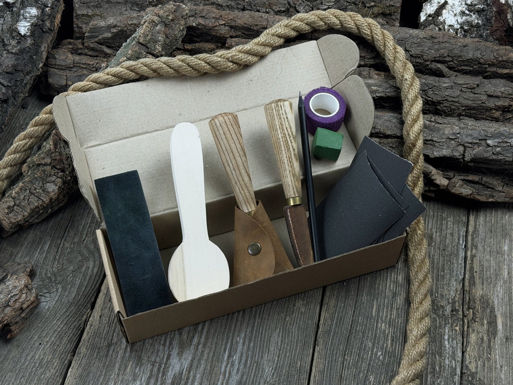 Wood Whittling Kit For Beginners – Spoon Carving Edition