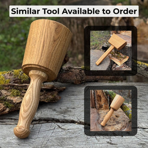 Wooden Mallet 16.75 oz for Woodworking and Carving
