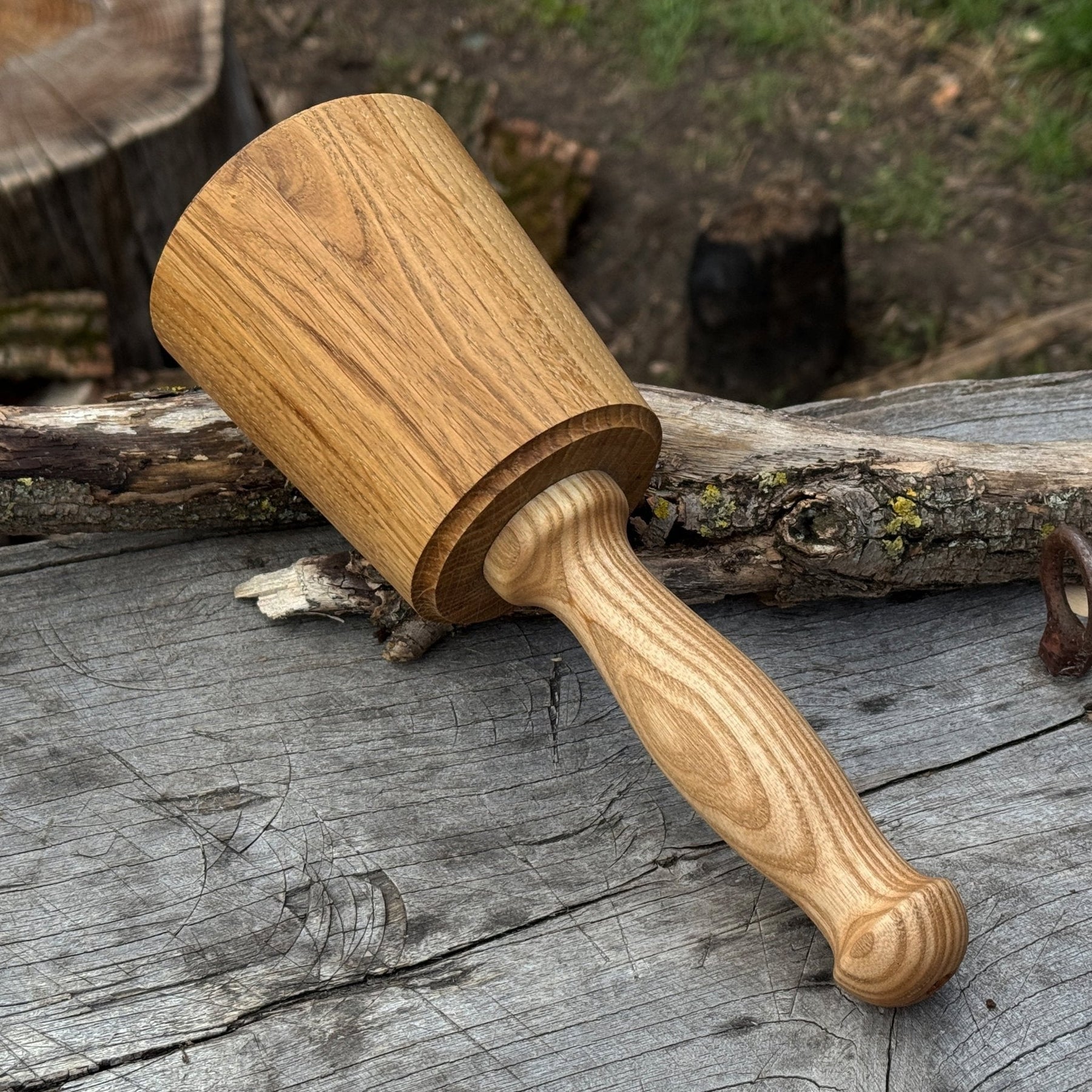 Wooden Mallet 16.75 oz for Woodworking and Carving