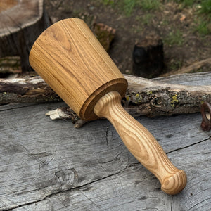 Wooden Mallet 16.75 oz for Woodworking and Carving