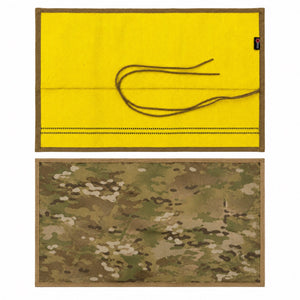 Drop Zone Mat - Premium - Firehose Edition by Recycled Firefighter, handmade leather goods detail photo 34