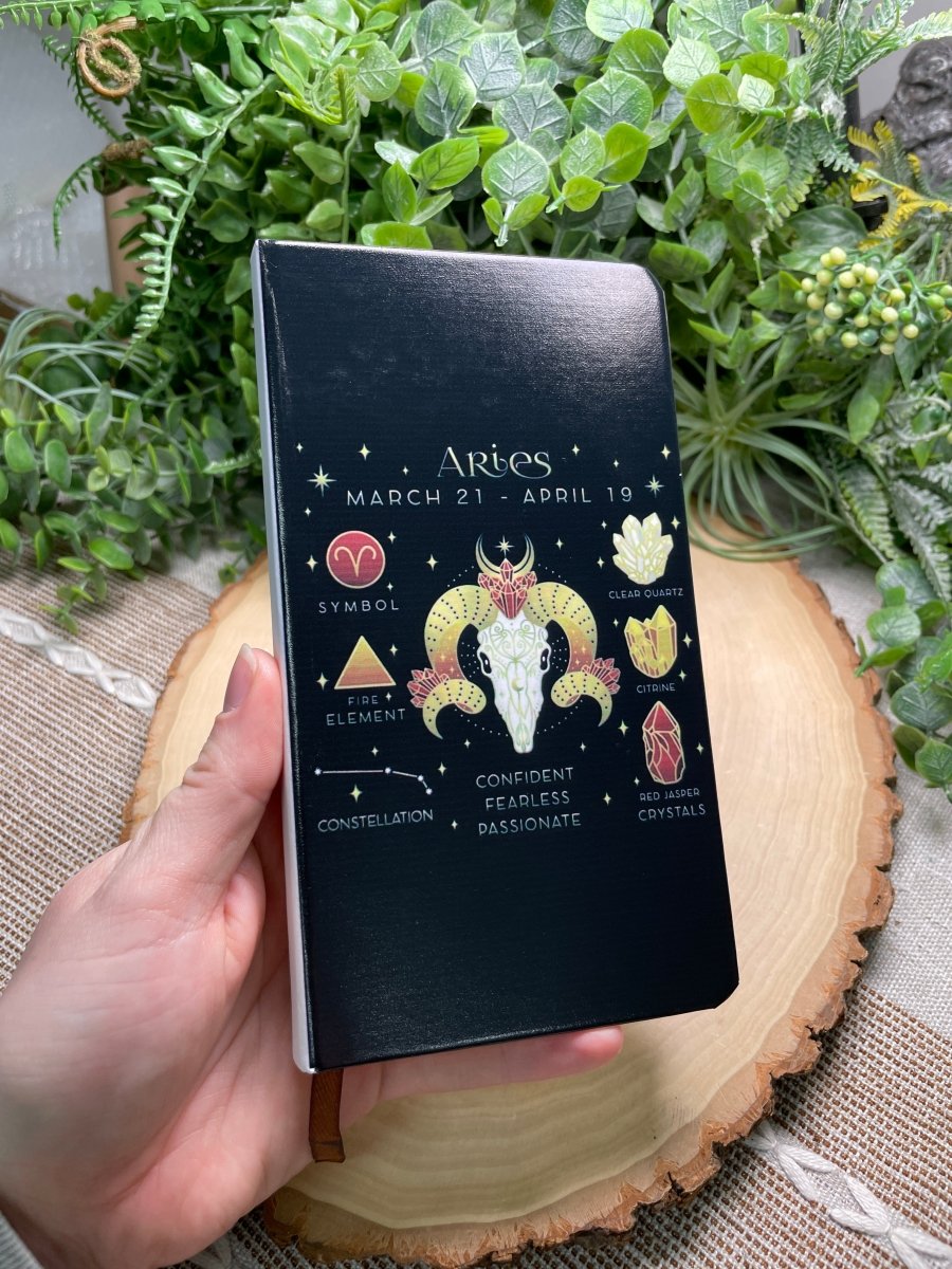 Zodiac Sign Notebook (all 12 signs available) by Copper Ashes